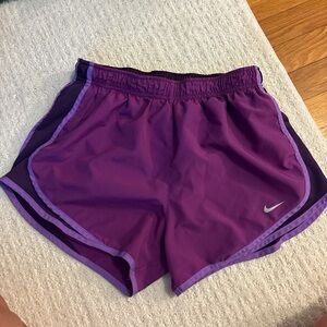 Nike Purple Athletic Shorts Lightweight Design